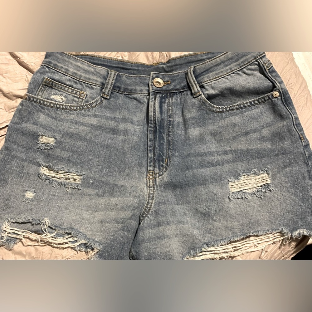 Rewash denim shorts